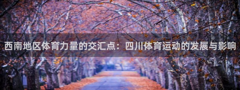 MK体育官方正版app集团官网网址:西南地区体育力量的交汇点